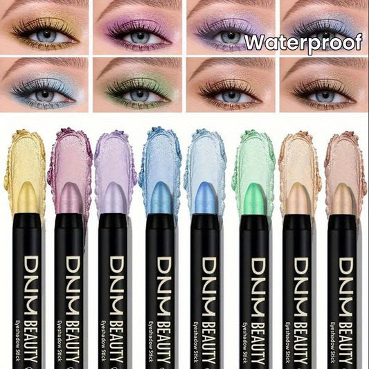 Halloween 8 PCS Eyeshadow Stick - Creamy, Long-lasting, And Highly Pigmented - Easy To Apply And Blend - Waterproof And Smudge-proof Formula - Ideal For Creating Stunning Eye Looks - For All Skin Tones - Includes Multiple Vibrant Shades for Halloween